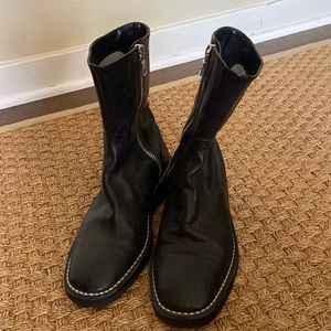 Black Moto boots